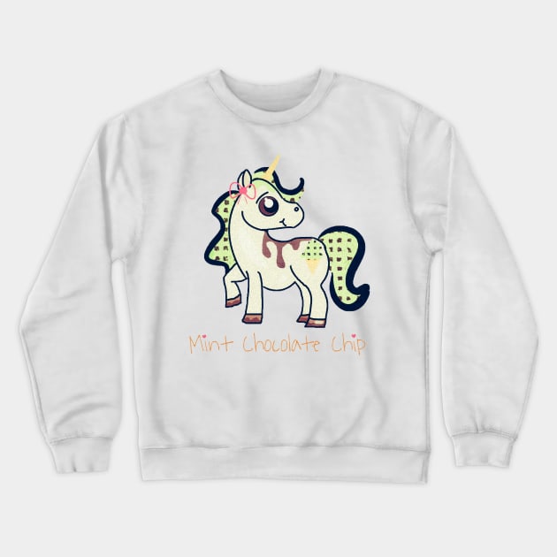 Unicorn Crewneck Sweatshirt by JustNadia